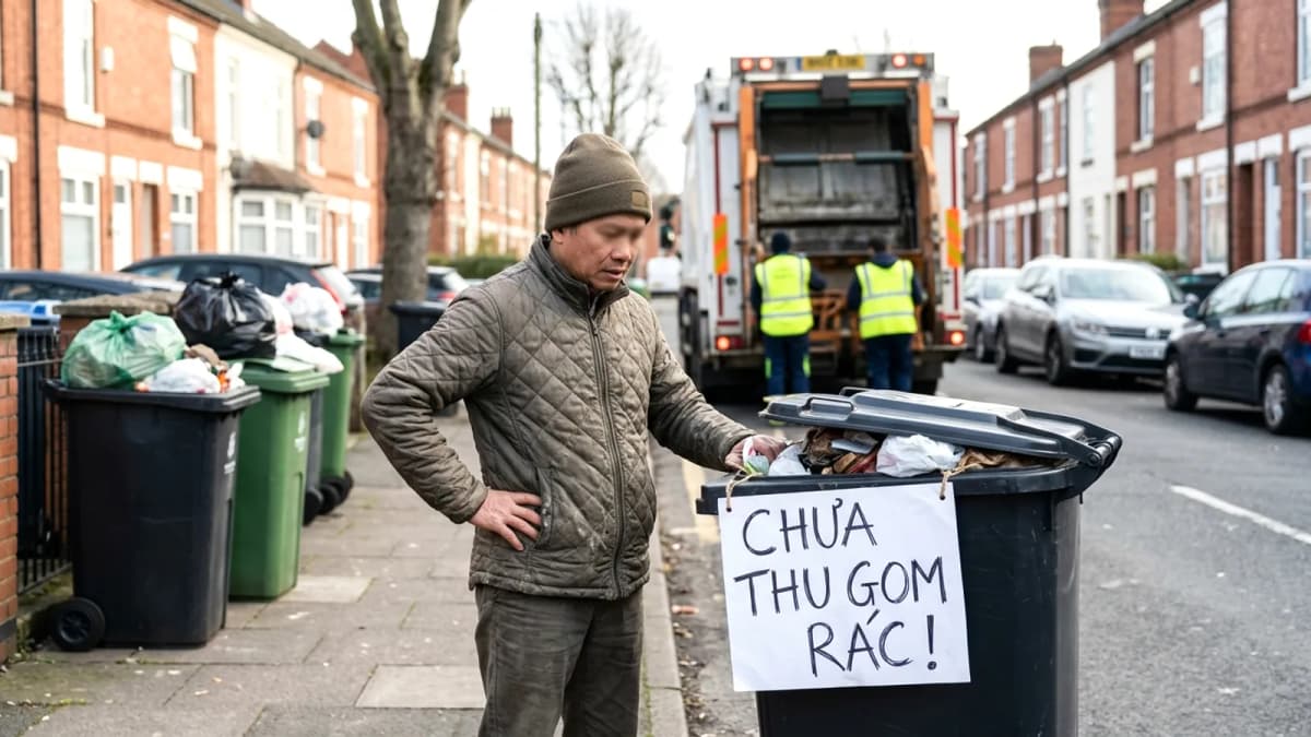 Birmingham: Hội đồng thành phố đối mặt chỉ trích vì thay đổi thu gom rác thải