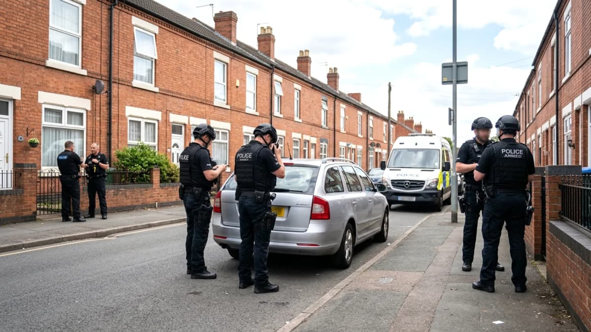 Cảnh sát vũ trang Birmingham điều tra báo cáo về người đàn ông mang vũ khí