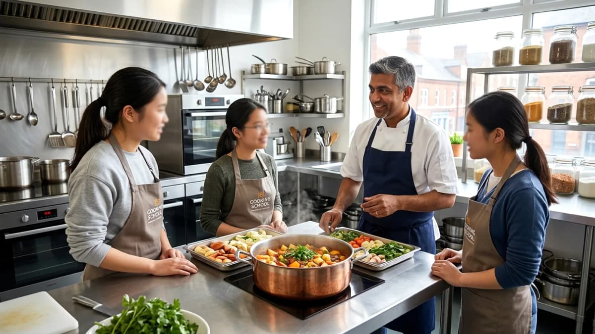Đầu bếp Birmingham truyền cảm hứng cho giới trẻ qua trường dạy nấu ăn