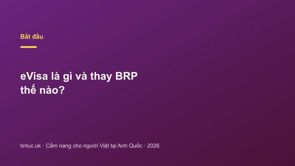 eVisa là gì và thay BRP thế nào?