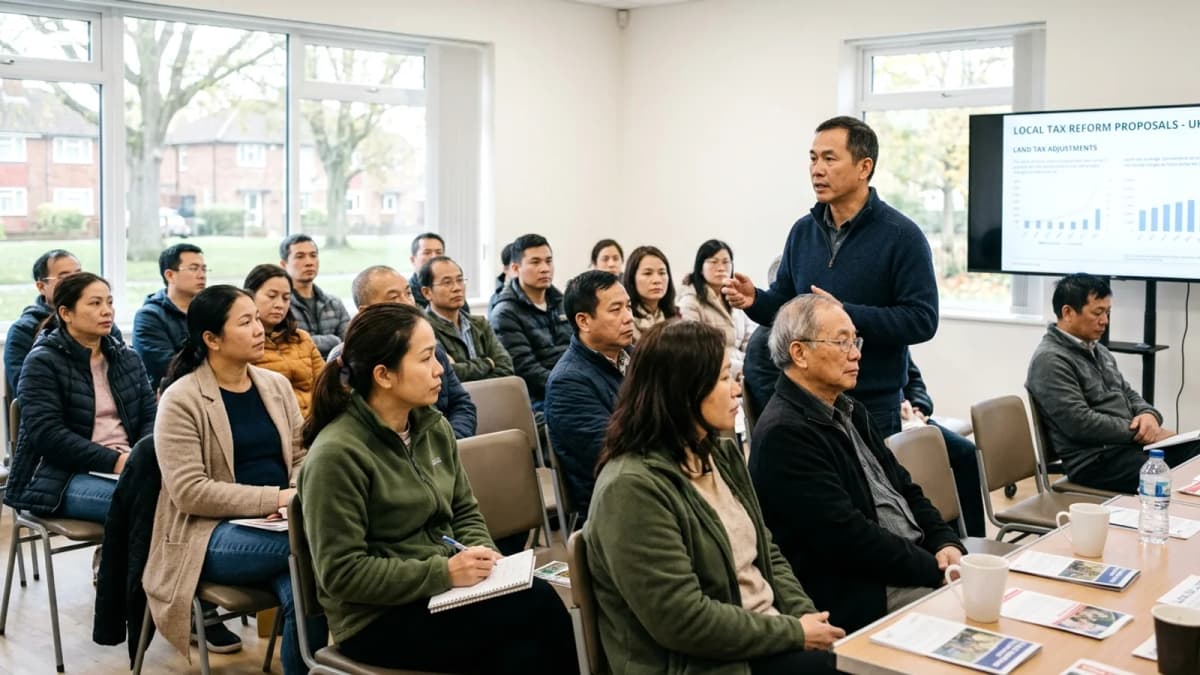 Kế hoạch cải cách thuế địa phương của Đảng Lao động: Thay đổi lớn với thuế đất